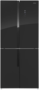 Холодильник Maunfeld MFF181NFB 3-хкамерн. черный (трехкамерный)