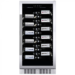 Встраиваемый винный шкаф Dunavox DX-70.258SS 5999558435189