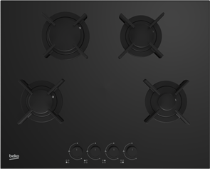 Встраиваемая газовая варочная панель Beko HING642202SB 7712282908