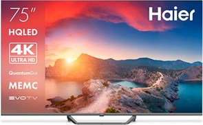 75" Телевизор HAIER Smart TV S2 Pro, QLED, 4K Ultra HD, серый, СМАРТ ТВ, Android TV dh1wvfd02ru