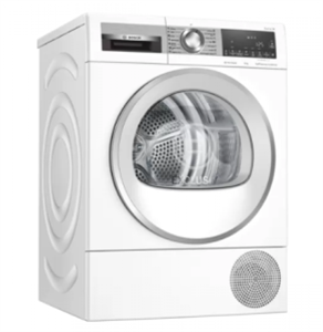 Сушильная машина Bosch Serie 6 WQG24590BY белый, с английской панелью управления wqg24590by