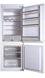 Hansa BK315.3 двухкамерный холодильник встраиваемый