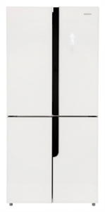 Трехкамерный холодильник отдельностоящий NORDFROST RFQ 510 NFGW inverter 00000318066