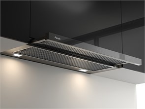 Pando IES/60 IX TOUCH CT NEGRO 850 SEC встраиваемая вытяжка телескопическая 008566