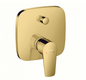 Смеситель Hansgrohe Talis E 71745990 для ванны и душа, золото 71745990