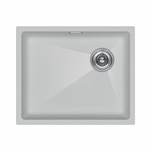Paulmark LUMI 55UNI-SKEW, мойка, гранит, белый lu55sk-wh