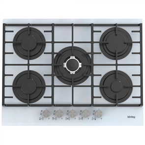 Встраиваемая газовая варочная панель Korting HGG 7835 CTW 00000017806