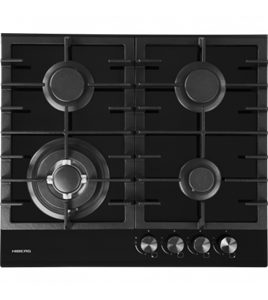 Встраиваемая газовая варочная панель Hiberg VM 60440 B 00000314000