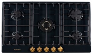 Встраиваемая газовая варочная панель Kuppersberg FV 9 TGRZ ANT bronze 00005540