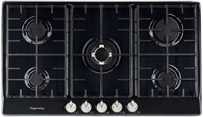 Встраиваемая газовая варочная панель Kuppersberg FV9TGRZ ANT silver 00005605