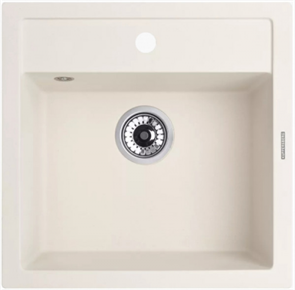 Кухонная мойка Kuppersberg Modena 1B white alabaster 00008033