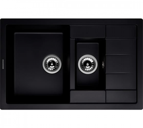 Кухонная мойка Kuppersberg Modena 1,5B1D black metallic 00008328