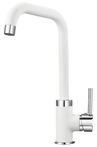 Смеситель Granula GR-0041 0041wh, для кухонной мойки, арктик 0041, арктик