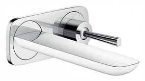 Смеситель Hansgrohe PuraVida 15084400 для раковины, хром/белый 15084400