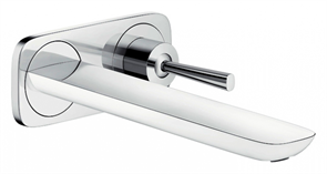 Смеситель Hansgrohe PuraVida 15085400 для раковины, хром/белый 15085400