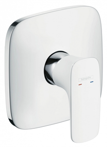 Смеситель Hansgrohe PuraVida 15665400 для душа, белый/хром 15665400