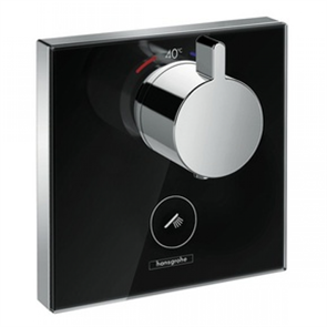 Смеситель Hansgrohe ShowerSelect 15735600 Highflow термостатический, черный 15735600