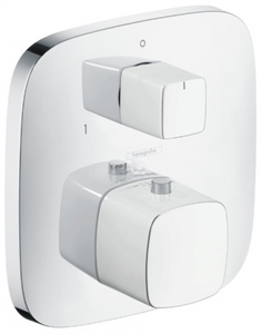 Смеситель Hansgrohe PuraVida 15771400 для душа, белый/хром 15771400