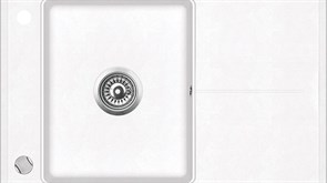 Мойка гранит. TEKA ESTELA 50 B-TQ 1B 1D MARBLE WHI 40148084