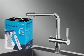 Комплект кухонный смеситель Granula 2088 Хром + Фильтр Granula, 2088ch+АКС-002 2088 хром+акс-002