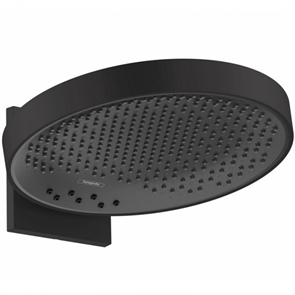 Верхний душ Hansgrohe Rainfinity 26234670, 36 х 36 см, 3 режима струи, с держателем, чёрный матовый 26234670