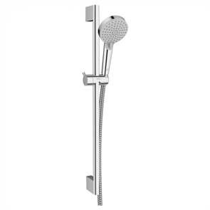Душевой гарнитур Hansgrohe Vernis Blend, 26275000, корпус хром, 2 режима струи, лицевая часть серая 26275000