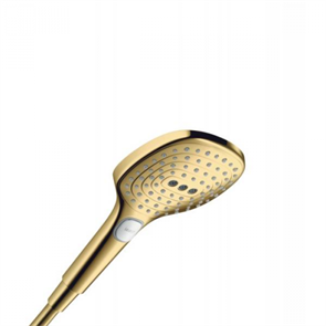 Ручной душ Hansgrohe Raindance Select E120 3jet 26520990, 12 см, 3 режима лейки, золото 26520990
