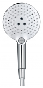 Ручной душ Hansgrohe Raindance Select E120 3jet 26530400, 3 режима, белый/хром 26530400