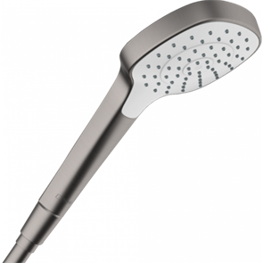 Душевая лейка Hansgrohe Croma Select E 110 1jet EcoSmart, хром черный шлифованный, 26815340 26815340