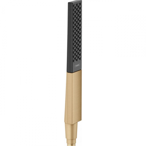 Ручной душ Hansgrohe Rainfinity 100 26866140, 1 тип струи, шлифованная бронза 26866140