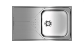 Металлическая мойка Teka UNIVERSE 50 T-XP 1B 1D PLUS POLISHED 115110022