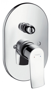 Смеситель Hansgrohe Metris 31484000 для ванны и душа, хром 31484000