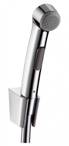 Гигиенический душ Hansgrohe со смесителем, хром, 32128000/26457000/75615000/01800180 32128000/26457000/75615000/01800180