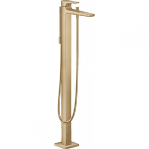 Смеситель Hansgrohe Metropol 32532140 для ванны, шлифованная бронза, напольный 32532140