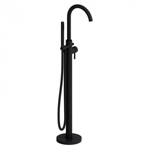 Смеситель для ванны и душа Damixa Scandinavian Pure 365000300, цвет черный матовый 365000300