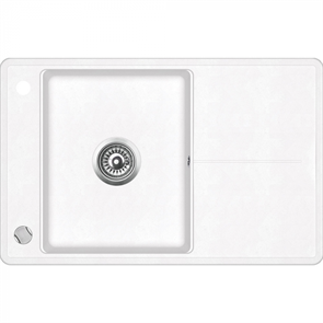 Мойка гранит. TEKA ESTELA 50 B-TQ 1B 1D MARBLE WHI 40148084