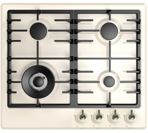 Встраиваемая газовая варочная панель Midea MG696TRI-B 4627121250730