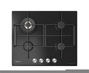 Встраиваемая газовая варочная панель Midea MG621TGB 4627121254707