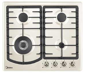 Встраиваемая газовая варочная панель Midea MG647TRI-B 4627121256350