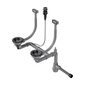 Сифон для мойки Omoikiri WK-2-GM-A 4956496 4956496