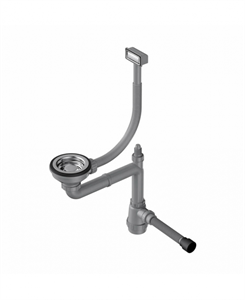 Арматура для одночашевых моек с декоративной решеткой WK-1-SI 4956873