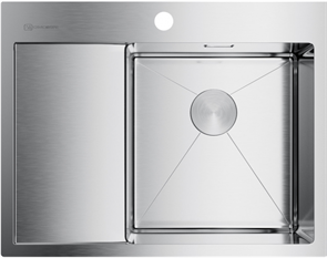 Кухонная мойка Omoikiri Akisame 65-IN-R нерж.сталь 4973059 4973059