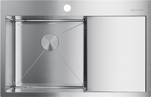 Кухонная мойка Omoikiri Akisame 78-IN-L нерж.сталь 4973060 4973060