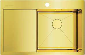 Кухонная мойка Omoikiri Akisame 78-LG-R светлое золото 4973086 4973086
