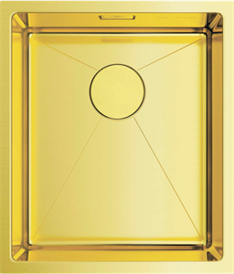 Кухонная мойка Omoikiri Taki 38-U/IF-LG светлое золото 4973092 4973092