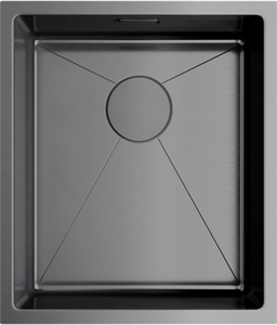 Кухонная мойка Omoikiri Taki 38-U/IF-GM вороненая сталь 4973106 4973106