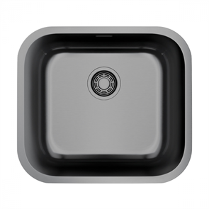 Металлическая мойка Omoikiri Omi 49-U/I-GM нерж. сталь/вороненая сталь 4993073