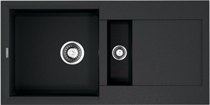 Кухонная мойка Omoikiri Sakaime 86-2-BL черный 4993117 4993117