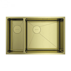 Мойка Omoikiri Taki 69-2-U/IF-LG-R Side светлое золото 4993184 4993184