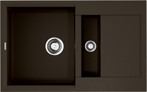 Кухонная мойка Omoikiri Sakaime 78-2-DC темный шоколад 4993198 4993198